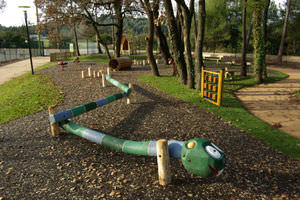 barra de equilíbrio para parque infantil 1