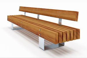banco para espaço público contemporâneo