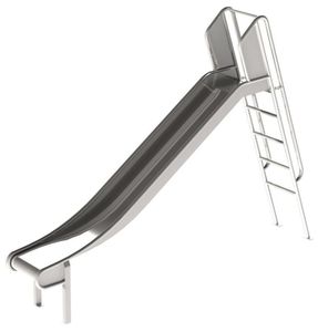 escorregador reto
