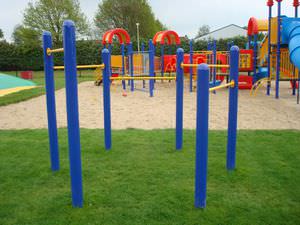 barra de elevação tripla