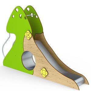 escorregador reto