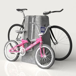 bicicletário de piso
