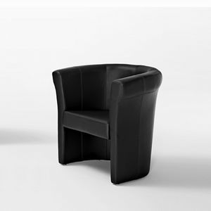 poltrona contemporânea / em couro / Bridge / da linha comercial