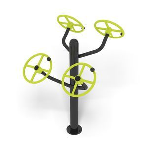 roda de ombros para academia ao ar livre