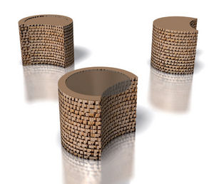 mesa lateral contemporânea