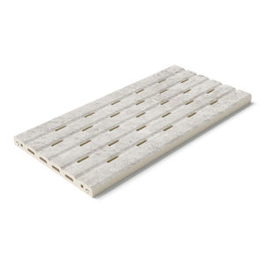 grelha para calha de piso em grés porcelanato