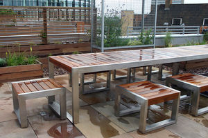 banqueta contemporânea