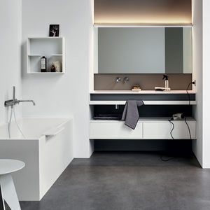 tampo de banheiro em Corian®