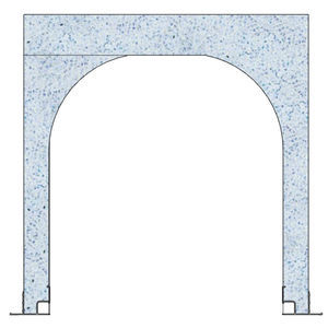 lintel com caixa em poliestireno