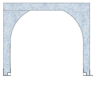 lintel com caixa em poliestireno