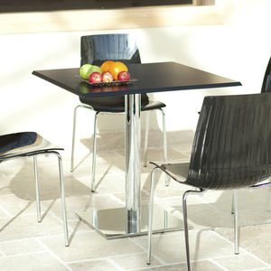 base de mesa em aço inoxidável