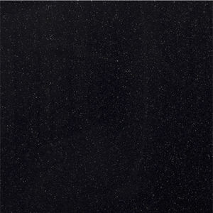 tampo de bancada em Solid Surface / em mármore / em acrílico / preto