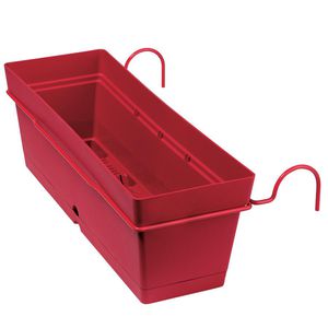 vaso de jardim em material plástico