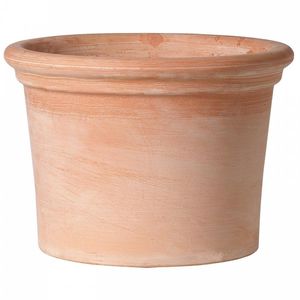 vaso de jardim em terracota