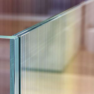 painel de vidro laminado