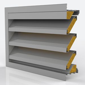 grelha de ventilação acústica