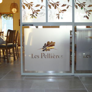 painel de vidro laminado