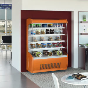 vitrina refrigerada de estante