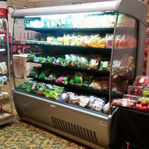 vitrina refrigerada de estante