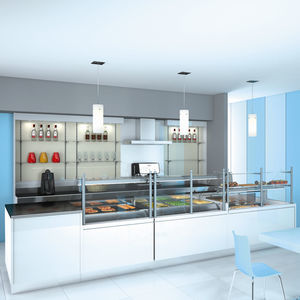 vitrina refrigerada tipo balcão