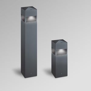 poste balizador de iluminação de jardim 1
