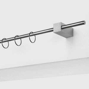 varão para cortinas em aço inoxidável