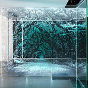 painel de vidro laminado