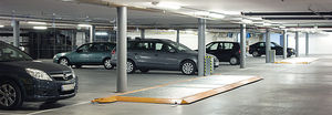 plataforma para estacionamento deslizante