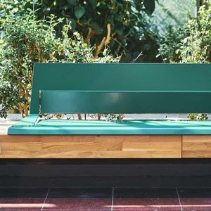 cadeira contemporânea / empilhável / em aço / da linha comercial