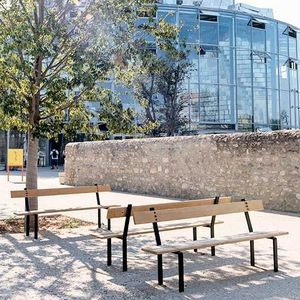 banco para espaço público contemporâneo 1