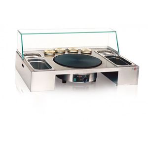 máquina de crepes elétrica