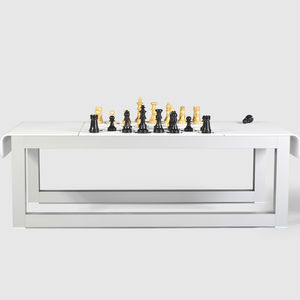 mesa de xadrez contemporânea