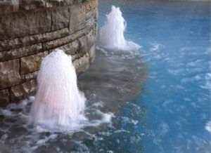 cascata para piscina