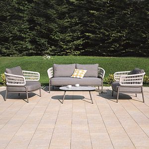conjunto de jardim contemporâneo