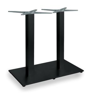 base de mesa em alumínio anodizado
