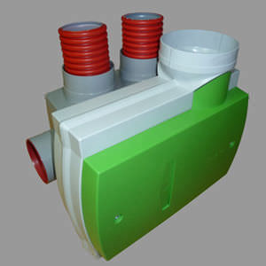 unidade de ventilação de fluxo simples