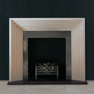 moldura para lareira contemporânea 1
