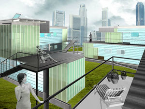 construção modular
