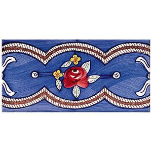 barra decorativa em cerâmica