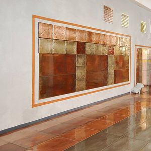 placas de revestimento em cerâmica