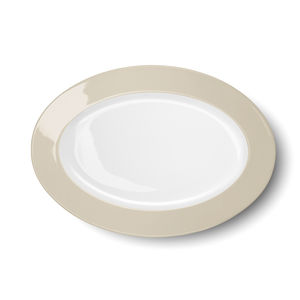 bandeja de servir em porcelana
