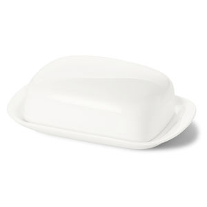 manteigueira em porcelana