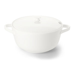 terrina de sopa em porcelana