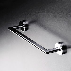 toalheiro com 1 barra / de parede / em latão
