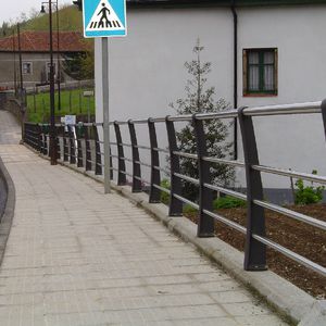 guarda-corpo em ferro fundido