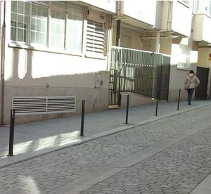 balizador para impedir estacionamento