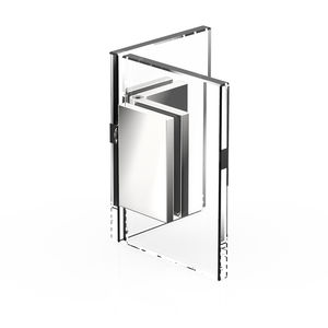 dobradiça para porta de vidro