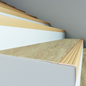 perfil de escada em PVC