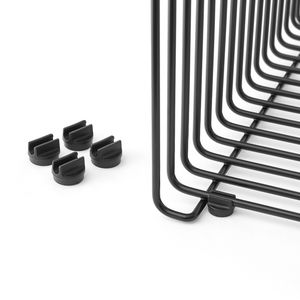 sistema de fixação em material plástico