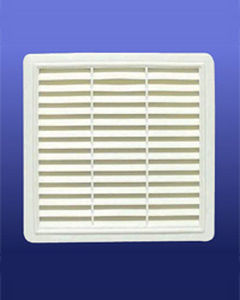 grelha de ventilação em material plástico